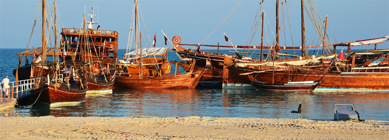 Strand im Katara-Village (Katara-Beach)