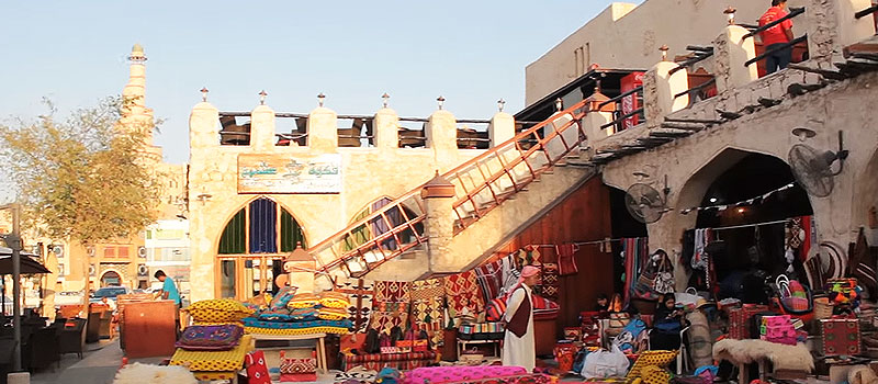 traditioneller Souk in Katar
