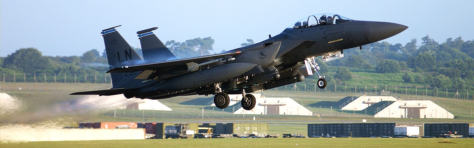 Kampfflugzeug vom Typ F-15 für Katar