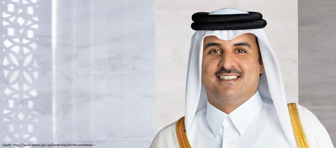 Emir von Katar - Scheich Tamim bin Hamad Al Thani