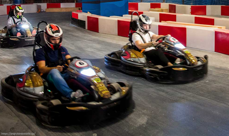 Angry Birds World Doha Go-Kart-Track