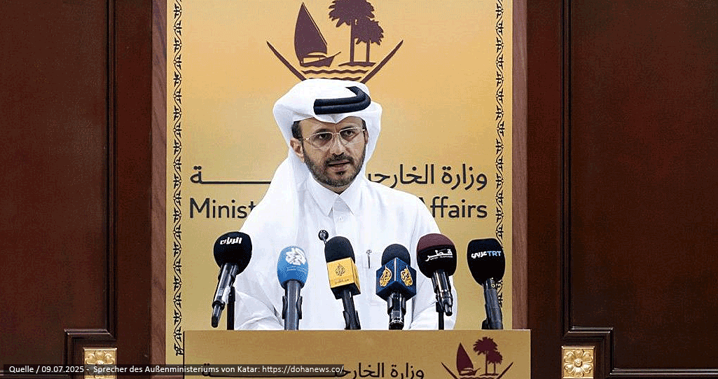 Dr. Majed Al Ansari - Sprecher des- Außenministeriums von Katar